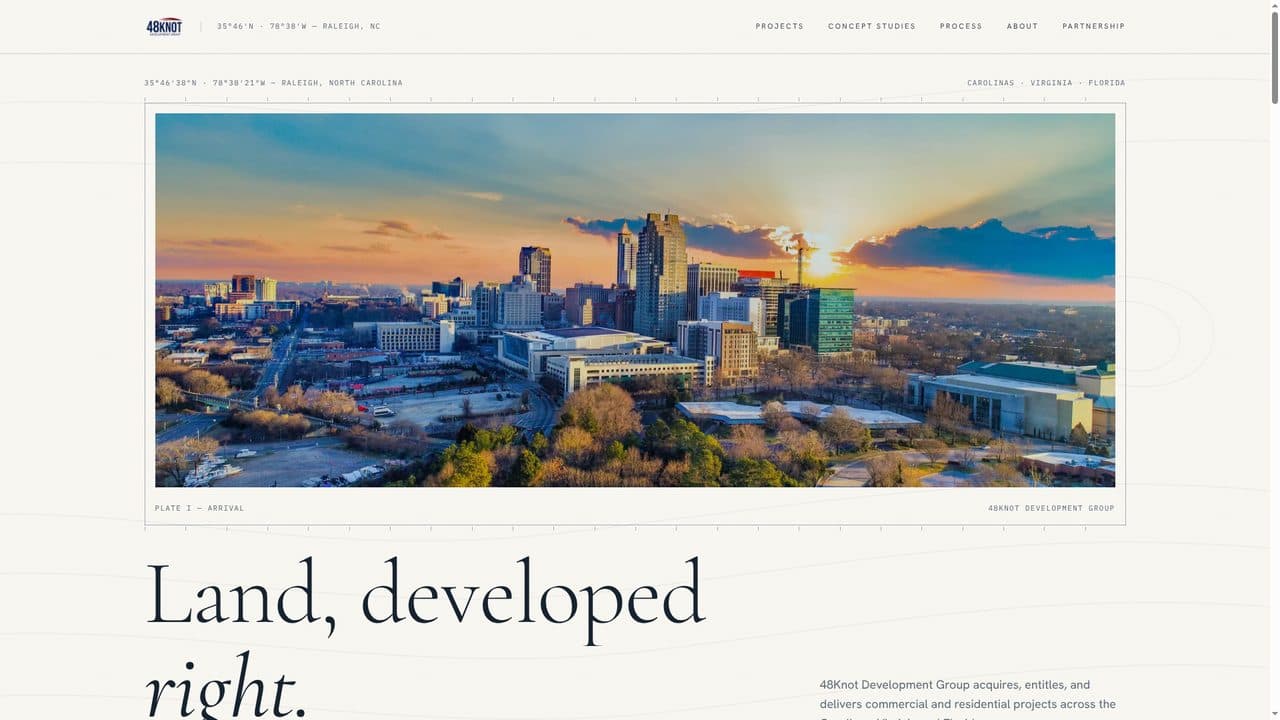 48Knot Development Group website screenshot